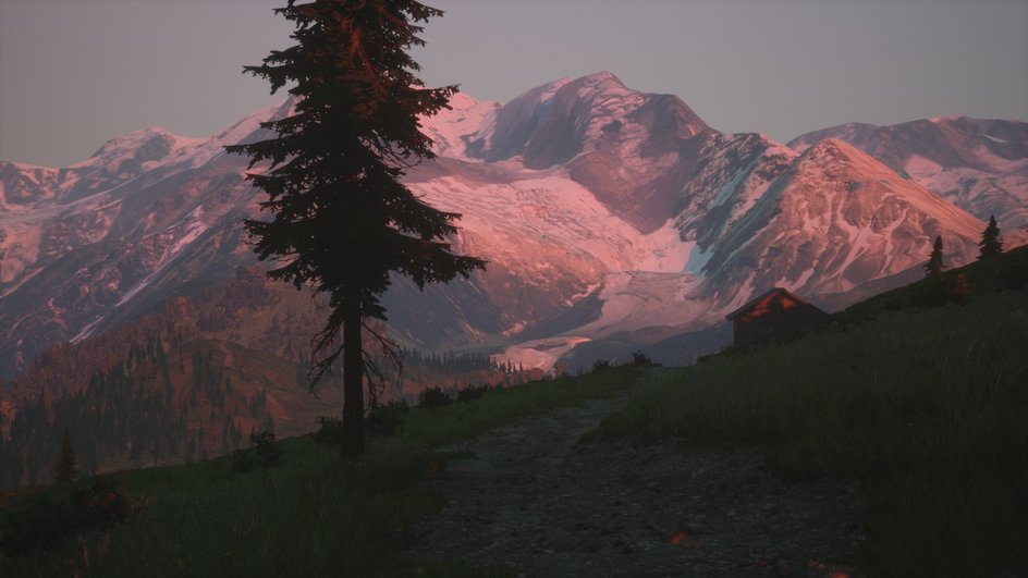 горы в Lushfoil Photography Sim горы в Lushfoil Photography Sim