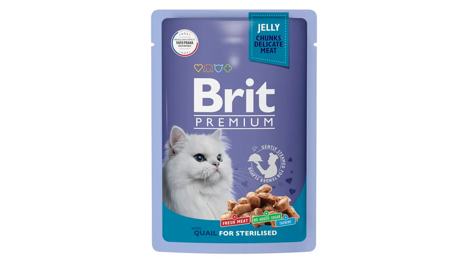 Влажный корм для кошек и котов Brit Premium Влажный корм для кошек и котов Brit Premium