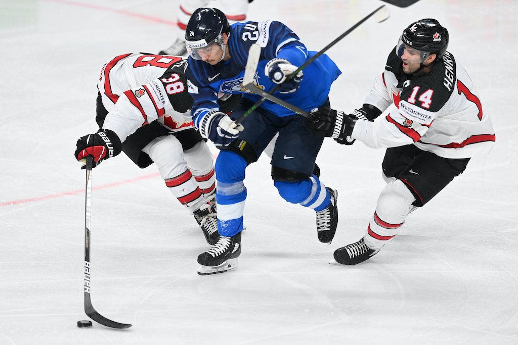 Финал чемпионата мира по хоккею посмотрело более половины населения Финляндии