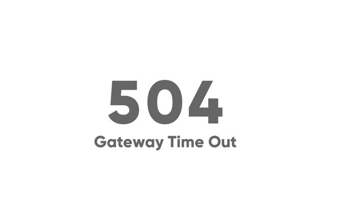 Ошибка 504