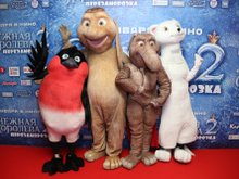 Герои «Снежной королевы 2» на премьере Герои «Снежной королевы 2» на премьере