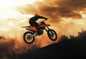 Мотокроссовый мотоцикл