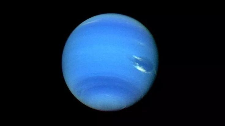Нептун открыли не с помощью наблюдений, а благодаря математическим вычислениям. Источник: NASA