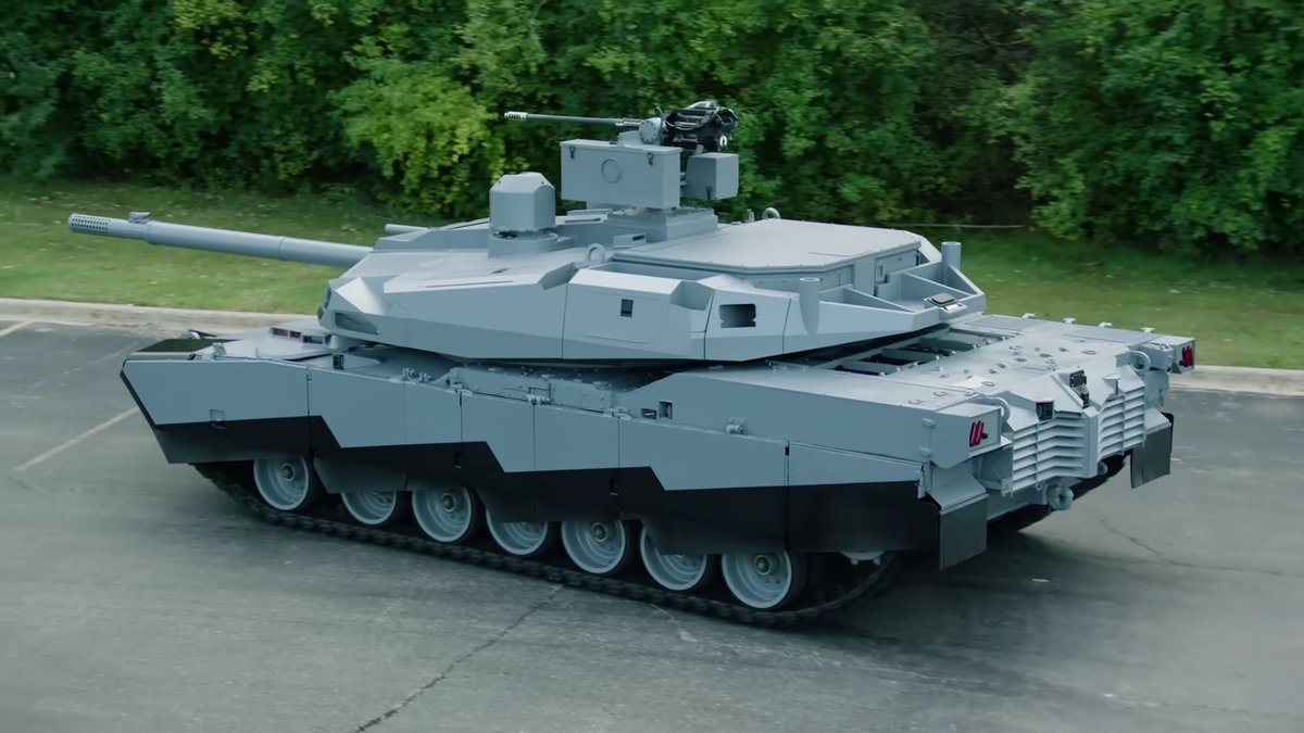Так выглядит Abrams X США показали новейший супертанк HiTech Mail.ru