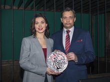 Александра Урсуляк и Александр Домогаров Александра Урсуляк и Александр Домогаров