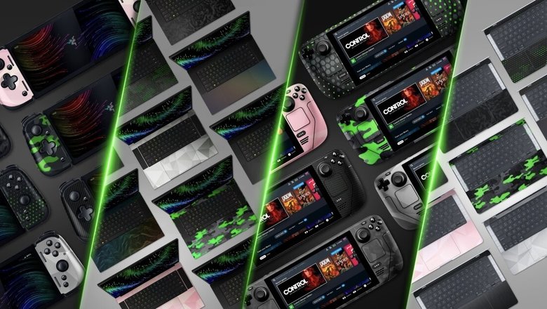 Так выглядит коллекция Razer Skins. Фото: Razer