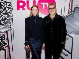 Наталья Подольская и Владимир Пресняков-мл. на премии RU.TV, фото: пресс-служба