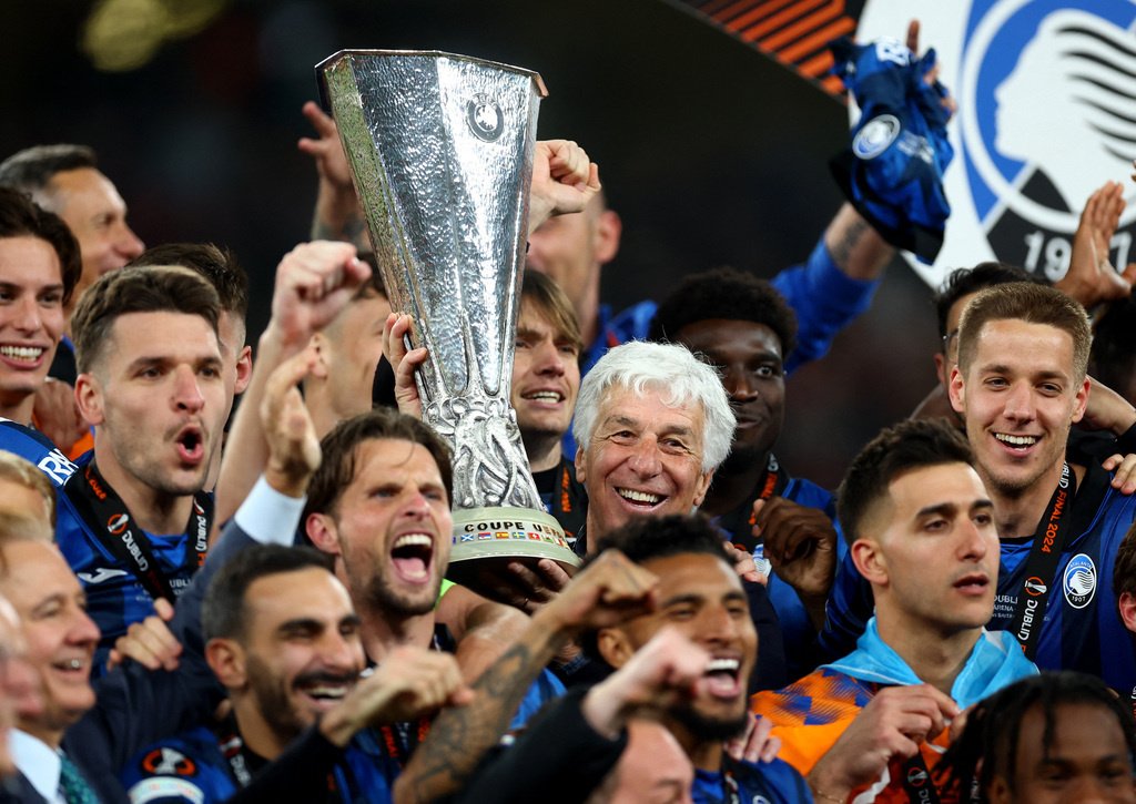 Игроки «Аталанты» отпраздновали победу в Лиге Европы в раздевалке: видео