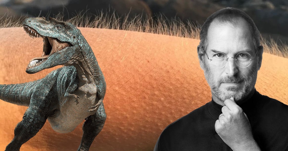Стив Джобс и динозавры вызывают мурашки у людей: подробности