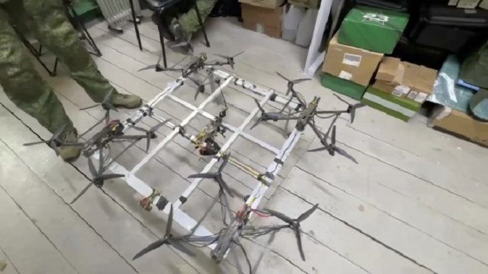 Российские военные разработали дрон «Вобла» Российские военные разработали дрон «Вобла»
