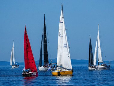 Парад парусов на ВЭФ-2024 Парад парусов на ВЭФ-2024