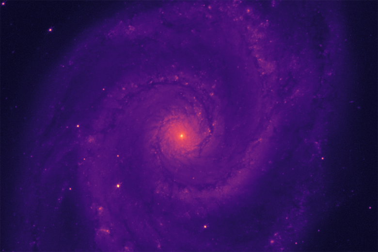 Галактика Водоворота. Фото: DESI Collaboration