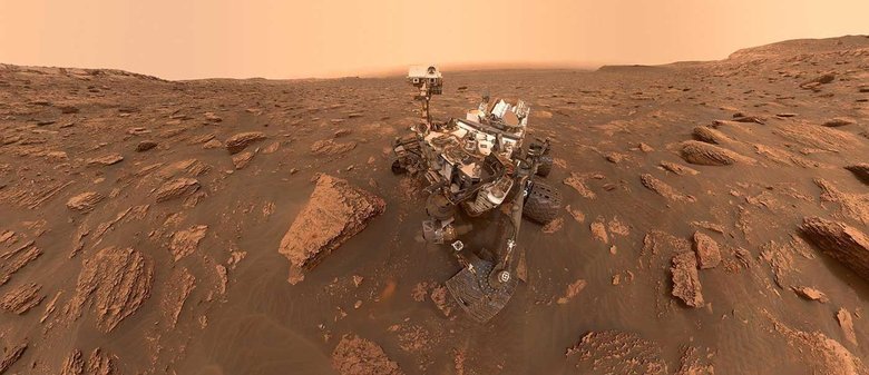 Селфи Curiosity. Фото: NASA