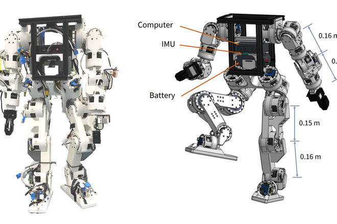 Робот Berkeley Humanoid Lite Робот Berkeley Humanoid Lite