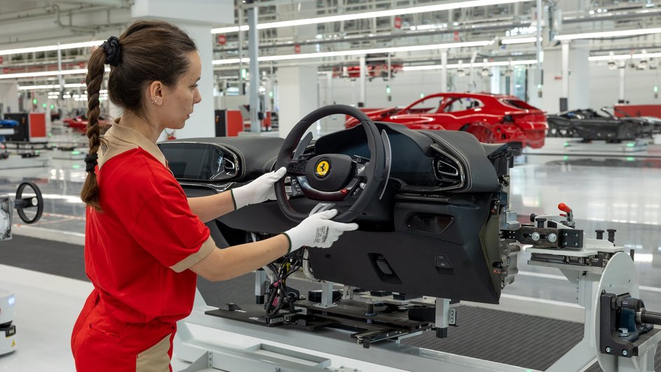Новый завод Ferrari