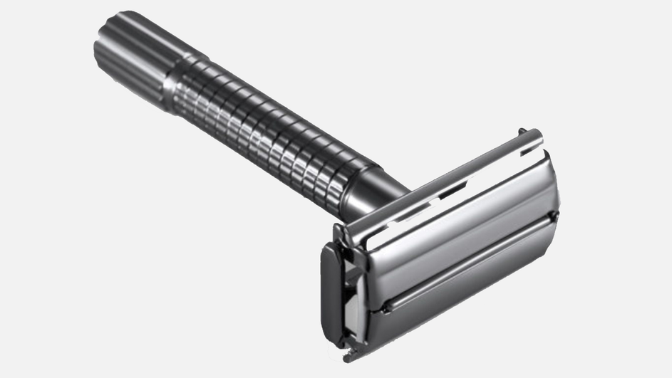 Т-образный бритвенный станок для мужчин фирмы Rebel серии Barber Compact Midnight Black Т-образный бритвенный станок для мужчин фирмы Rebel серии Barber Compact Midnight Black
