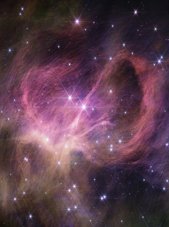 Звездное скопление IC 348, где были найдены коричневые карлики.