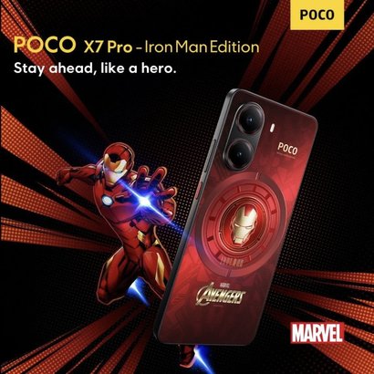 POCO X7 Pro Iron Man Edition