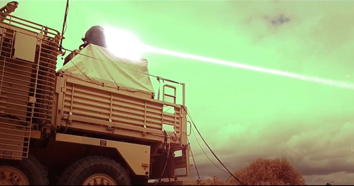 Мощную лазерную пушку успешно испытали в Великобритании (фото)