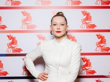 Юлия Пересильд на премьере фильма «Мужу привет», фото: пресс-служба