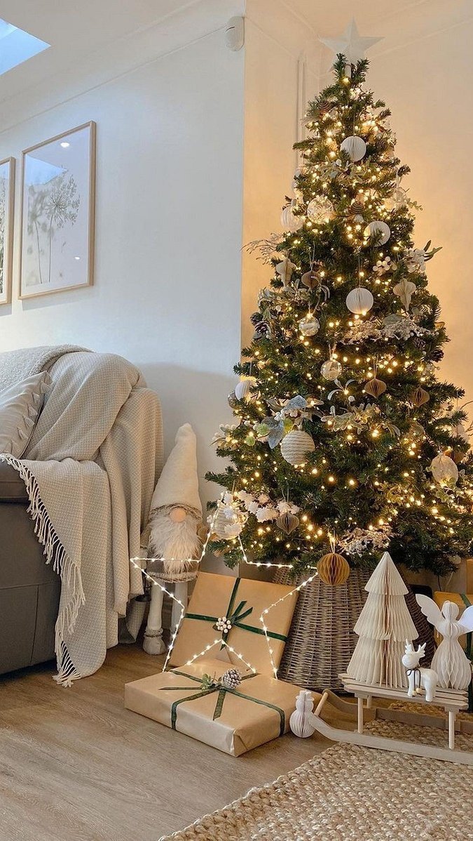 7 сказочно красивых гостиных, украшенных к Новому году и Рождеству