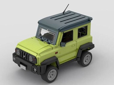 slide image for gallery: 28480 | Suzuki Jimny из Lego