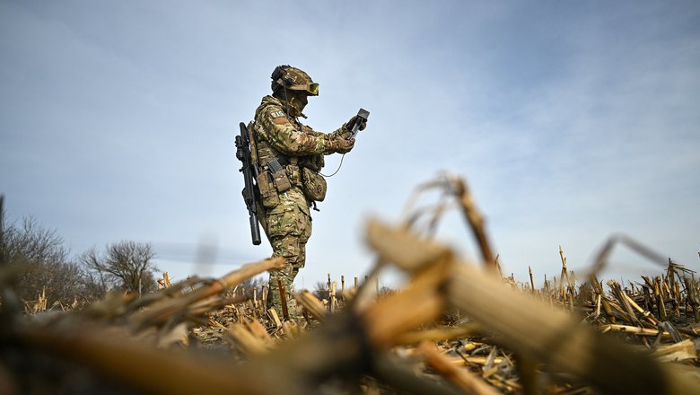 Боевая работа подразделений радиоэлектронной борьбы группировки «Север» на Курском направлении специальной военной операции.