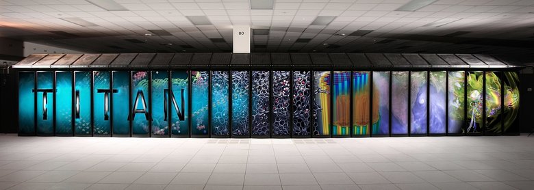 Титан — самый мощный суперкомпьютер мира в 2012 году. Фото: Oak Ridge National Laboratory