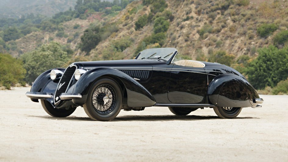 1938 ALFA ROMEO 8C 2900B LUNGO SPIDER 1938 ALFA ROMEO 8C 2900B LUNGO SPIDER
