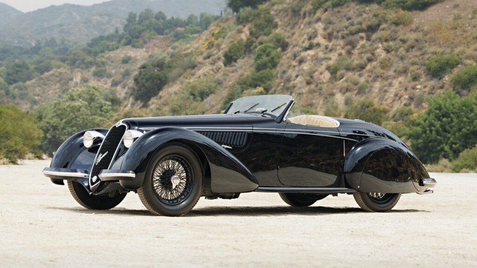 1938 ALFA ROMEO 8C 2900B LUNGO SPIDER 1938 ALFA ROMEO 8C 2900B LUNGO SPIDER