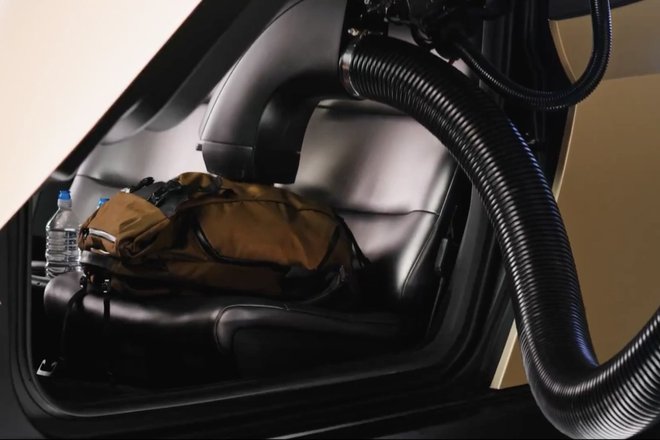 Робот-уборщик для CyberCab. Источник: Tesla Робот-уборщик для CyberCab. Источник: Tesla