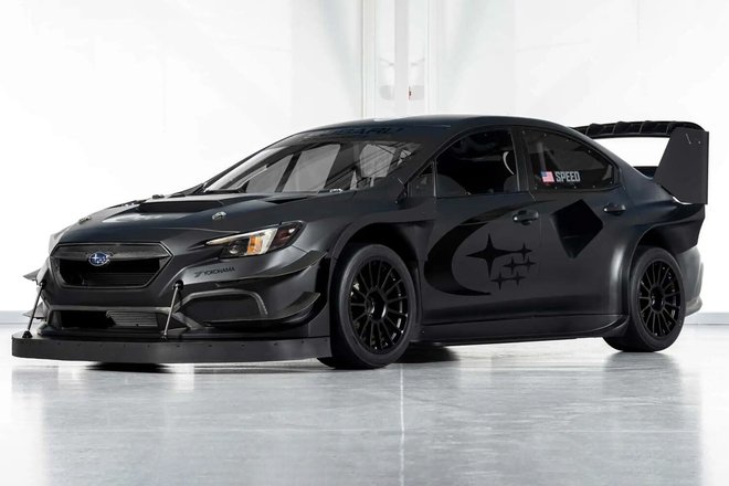 Subaru Motorsports USA 2024 WRX Project Midnight