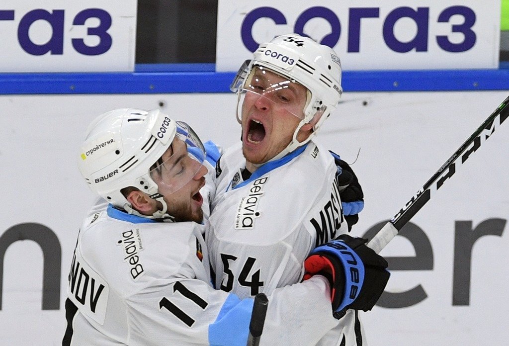 Хоккеисты минского «Динамо» одержали крупную победу над «Нефтехимиком»