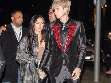 Slide image for gallery: 16178 | Меган Фокс и Machine Gun Kelly. Источник: legion-media.ru