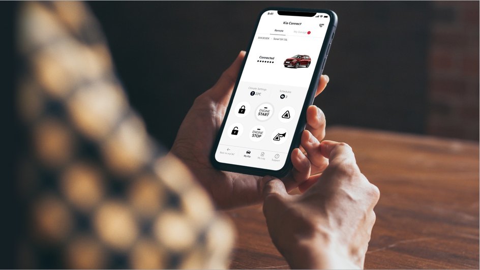 Приложение Kia Connect