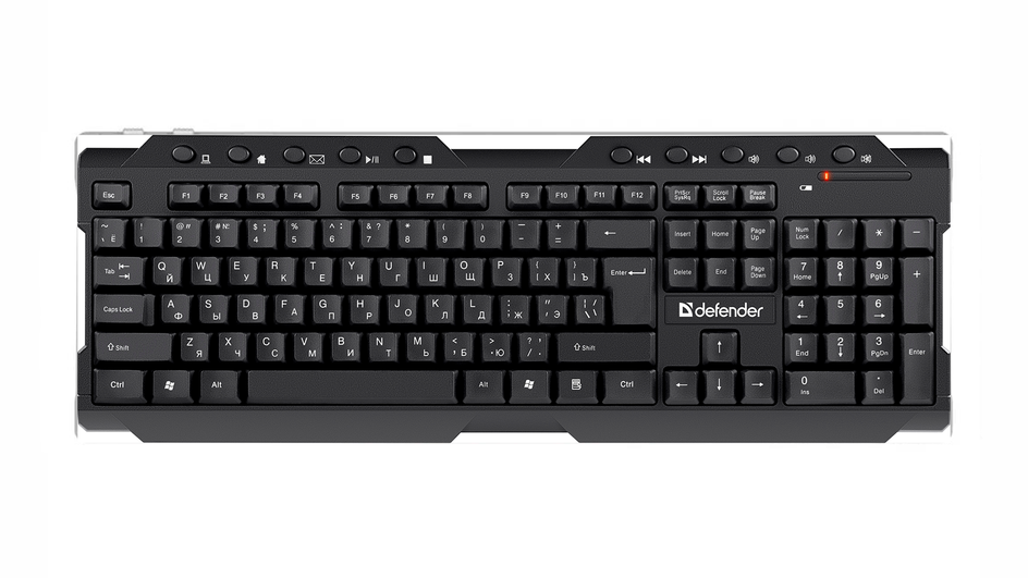 Беспроводная клавиатура Defender ELEMENT HB-195 Беспроводная клавиатура Defender ELEMENT HB-195