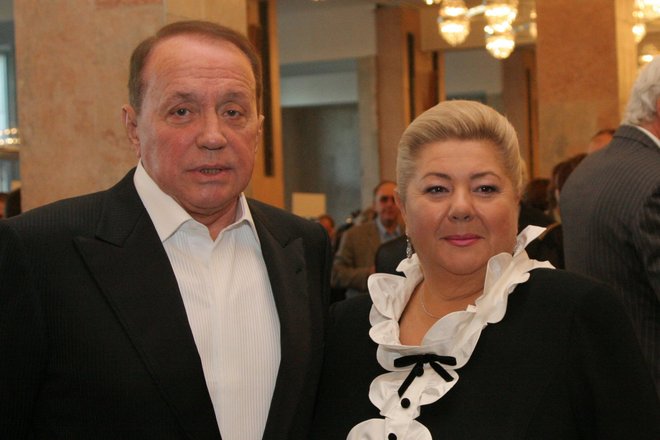 Александр Масляков с женой Александр Масляков с женой