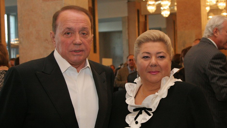 Александр Масляков с женой Александр Масляков с женой