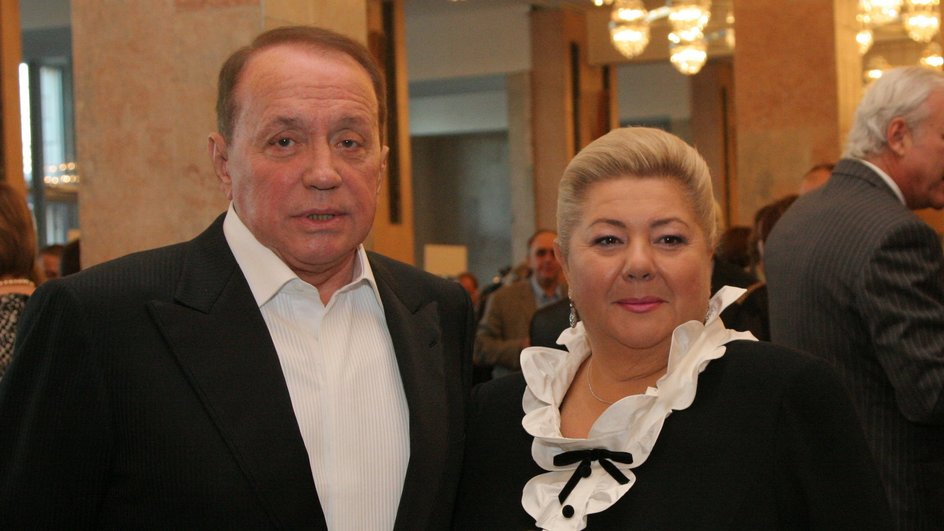 Александр Масляков с женой Александр Масляков с женой