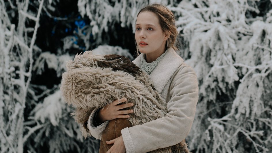 Мария Канунникова на съемках фильма «Морозко» Мария Канунникова на съемках фильма «Морозко»