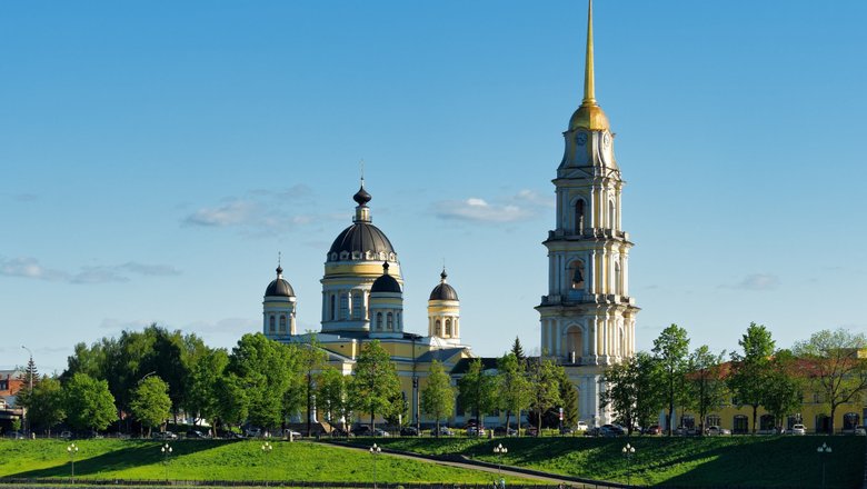 Спасо-Преображенский собор в Рыбинске.