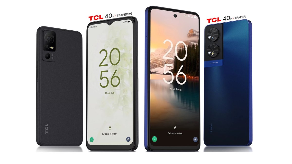 TCL представила смартфоны с «бумажными» экранами - Hi-Tech Mail.ru