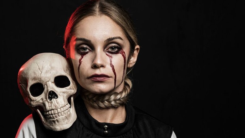 Макияж на Хэллоуин для детей - как разрисовать лицо для образа ведьмы, зомби, Джокера