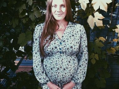 Slide image for gallery: 4480 | Комментарий «Леди Mail.Ru»: Показать фотографии своей беременности Рак решилась только после родов