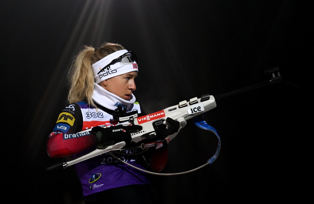 Биатлонистка Тириль Экхофф получила рекордные призовые за сезон-2020/2021