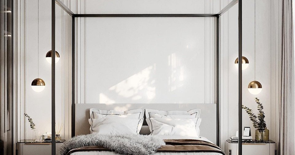 Оформляем спальню в светлых тонах: варианты палитры и 5 подходящих стилей (80 фото)