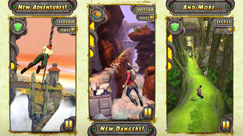 скриншоты игры Temple Run 2