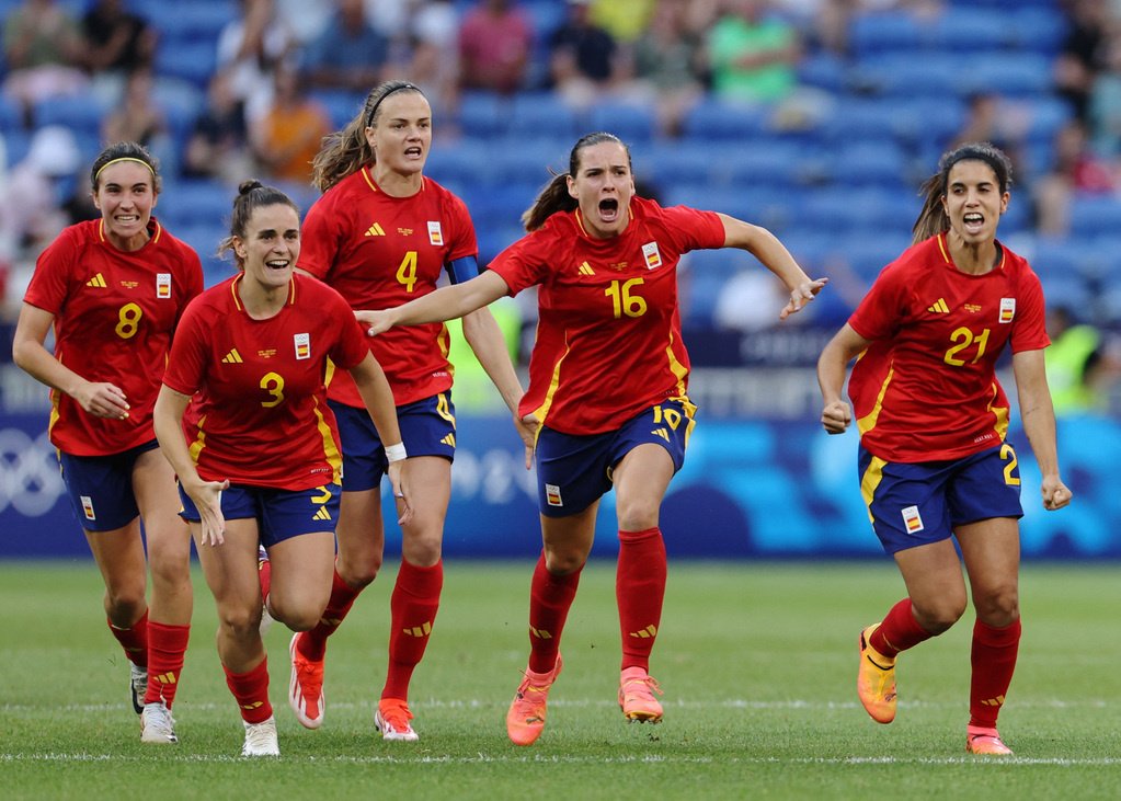 Женская сборная Испании по футболу вышла в полуфинал ОИ-2024
