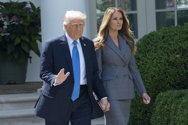 Мелания и Дональд Трамп Мелания и Дональд Трамп