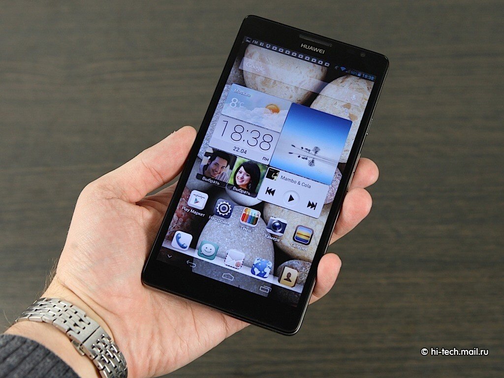 Обзор Huawei Ascend Mate: мощный и очень большой смартфон - Hi-Tech Mail.ru